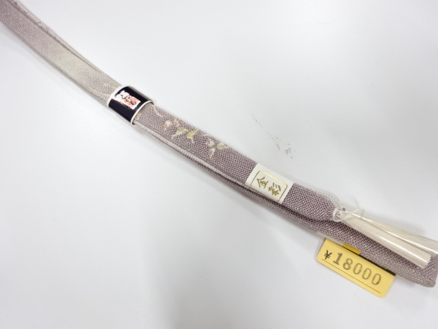 大特価品　未使用品　正絹　夏手組帯締め